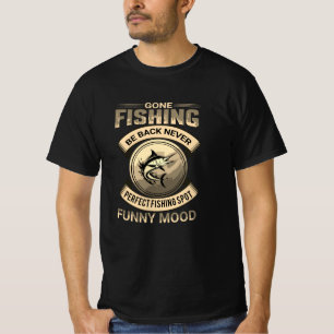 Camiseta Desapareceu da pesca - A vida pode esperar