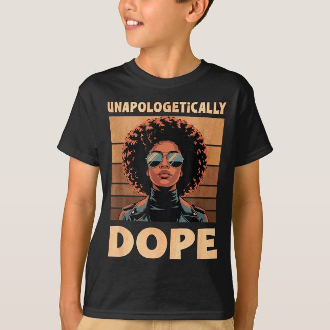Camiseta Desapologadamente Mulher Afro Vintage 70s  (Frente)