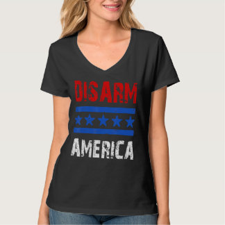 Camiseta Desarmar a emenda Patriótica Americana cita segund