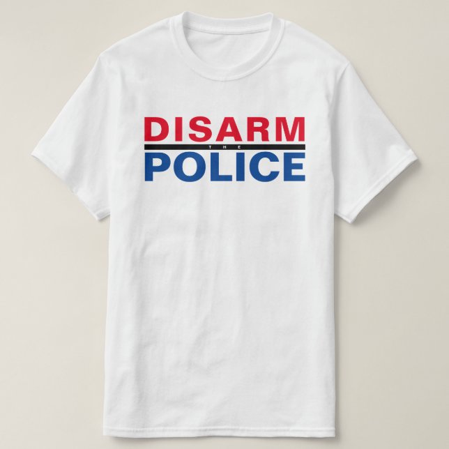 CAMISETA DESARME A POLÍCIA (Frente do Design)