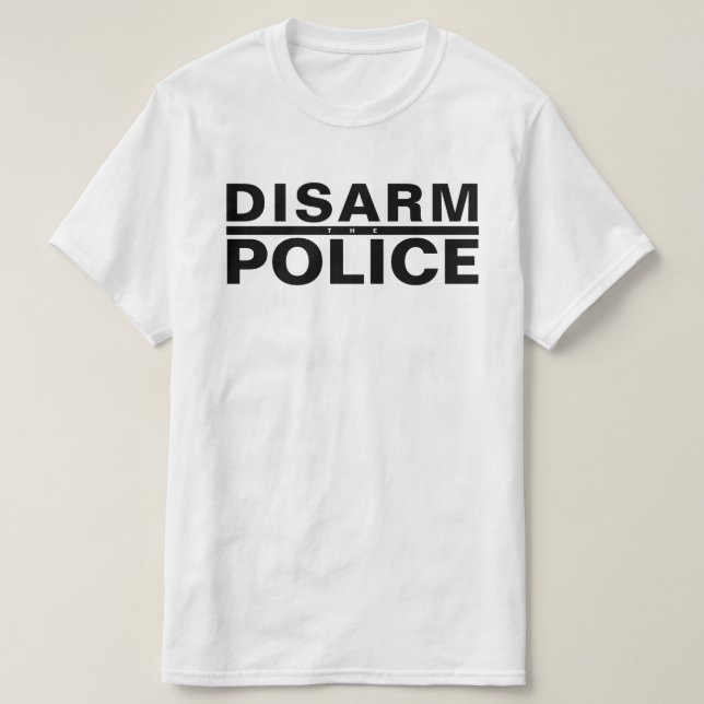 CAMISETA DESARME A POLÍCIA (Frente do Design)