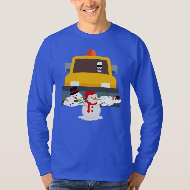 Camiseta Desastre de neve em neve (Frente)