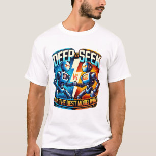 Camiseta Desativação da IA: Profundo vs Procurar - o mais a