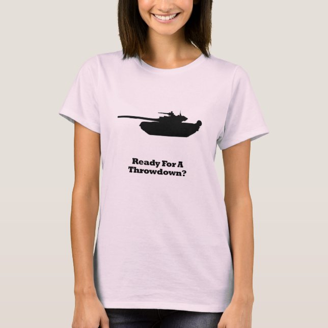 Camiseta Desativação do Tanque (Frente)