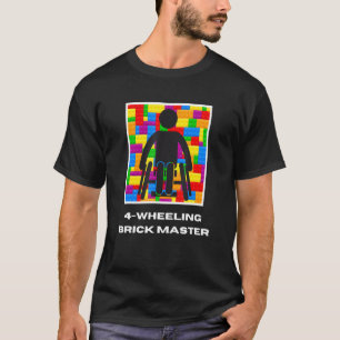 Camiseta Desativado Fabricante Mestre de Cadeira de Rodas B