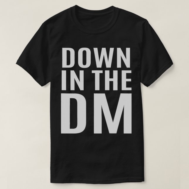 Camiseta Desativado no DM Inspire DM Slide Relacionado a Me (Frente do Design)