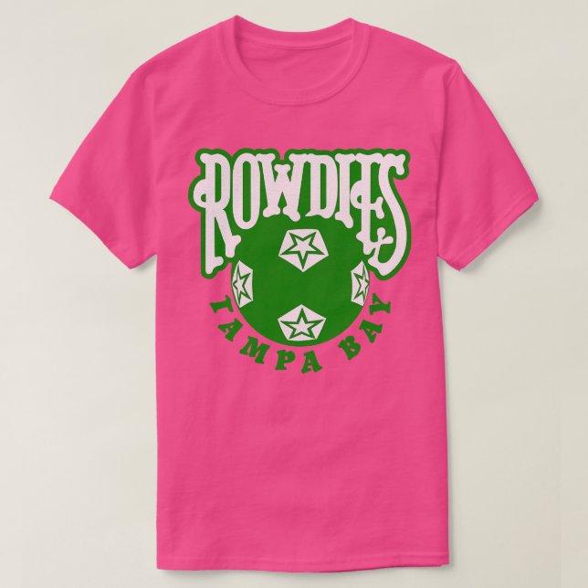 Camiseta Desativado Tampa Bay Rowdies NASL 1981 (Frente do Design)