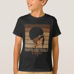 Camiseta Desavergonhadamente Droga - Mulher Africana Histór