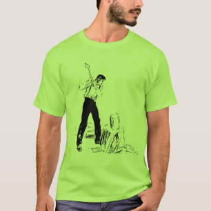 Camiseta Desbastando a madeira