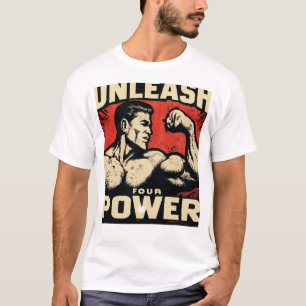 Camiseta Desbloqueie Quatro Poderes – Ative Suas Forças Int