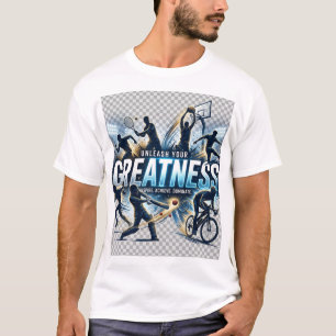 Camiseta Desbloqueie Seu Cartaz Esportivo de Grandeza - Ins