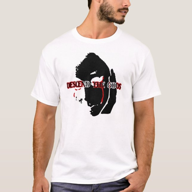 Camiseta Desça o grito da menina dos deuses (Frente)