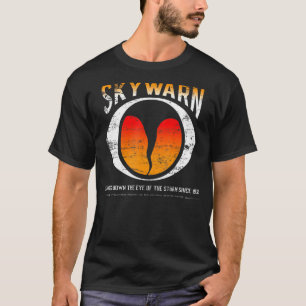 Camiseta Descamação do Skywarn (também disponível como não 
