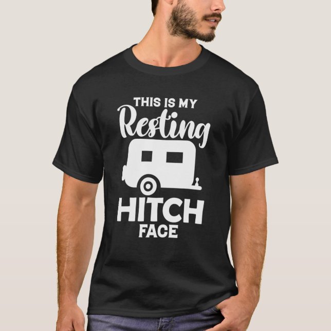 Camiseta Descansar As Bolas De Rosto Daqui Engraçado (Frente)