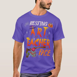 Camiseta Descansar Professora de Arte Enfrentando Figurino