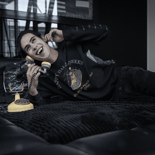 Camiseta Descanse em Paz e Estilo para Fantasmas da Tendênc (Criador carregado)