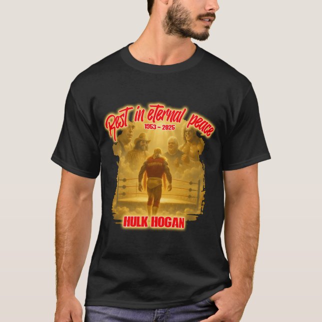 Camiseta Descanse em Paz Eterna (Frente)