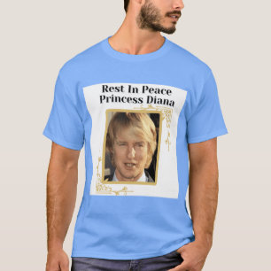 Camiseta Descanse em Paz Princesa Diana retro