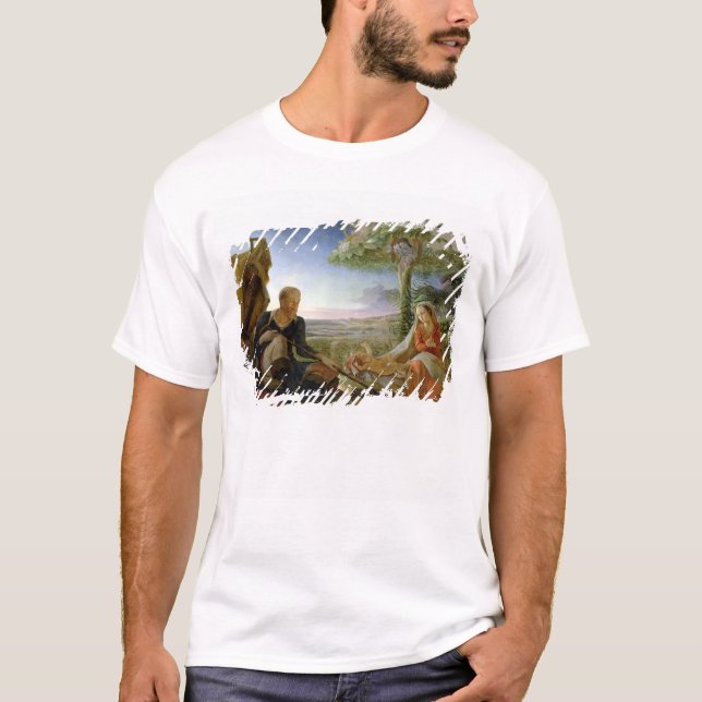 Camiseta Descanse no vôo em Egipto, 1805-6 (Frente)