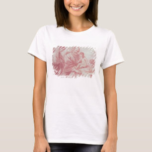 Camiseta Descanse no vôo em Egipto (o giz vermelho no
