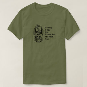 Camiseta Descanse nos Braços do Dragão