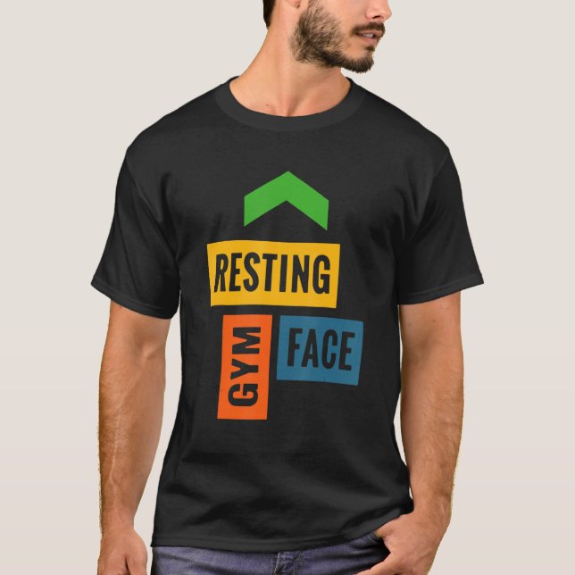 Camiseta Descanso de Rosto de GymHolic (Frente)