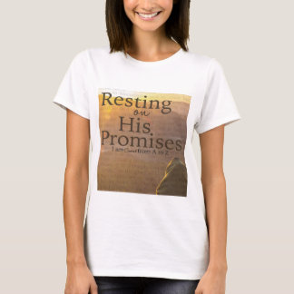 Camiseta Descanso em seu t-shirt das promessas