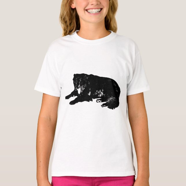 Camiseta Descanso no Dia da Folha com um Gaze Amigo (Frente)