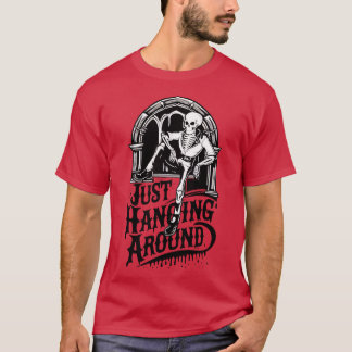 Camiseta Descanso Whimsical Apenas Sentindo Em Torno De Suj