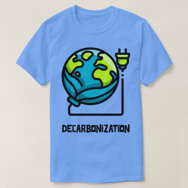 Camiseta Descarbonização (Frente do Design)