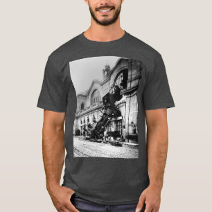 Camiseta Descarrilamento De Comboio Na Estação De Montparna
