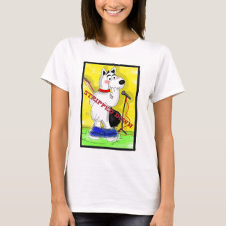 Camiseta Descascado para baixo