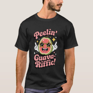 Camiseta Descascando Humor de Fruta Tropical Guava-rífico E