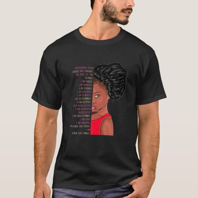Camiseta Descendente De Reis E Quebra A Face Da Fu (Frente)
