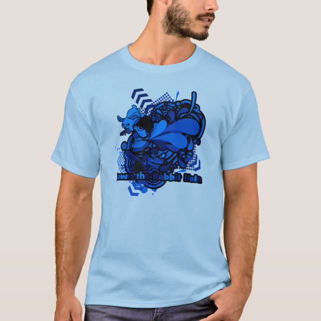Camiseta Descendo a Toca do Coelho (Frente)