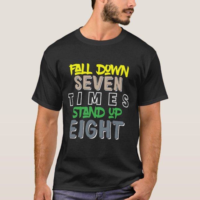 Camiseta Descer Sete Estripando Oito (Frente)