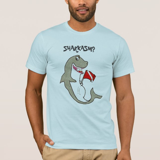 Camiseta Desceu o Sharkasm? (Frente)