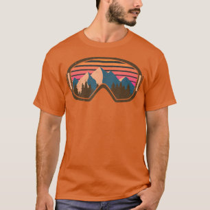 Camiseta Descida alpina S de inverno Deslizando em neve