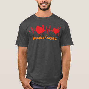 Camiseta Descida Cardiopatia De Ação de Graças Turco Cirurg