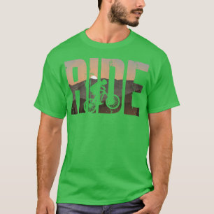 Camiseta Descida de Anel de Montanha do Enduro MTB R
