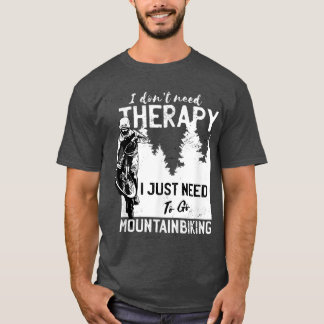 Camiseta Descida de bicicleta de montanha MTB Biker