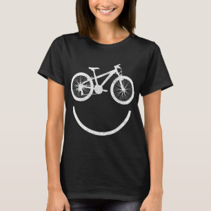 Camiseta Descida de bicicleta de montanha MTB Engraçado Pre