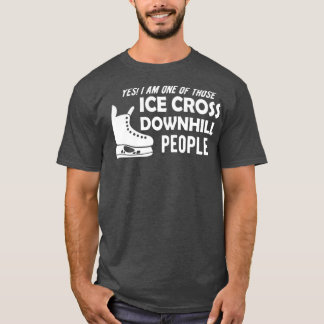 Camiseta Descida de gelo Sim sou uma dessas cruzes de gelo