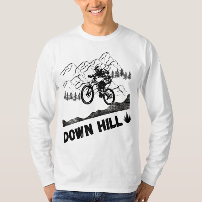 Camiseta Descida Mountain Bike (Frente)