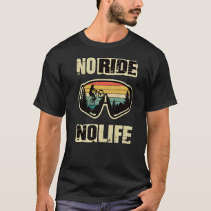 Camiseta Descida Mountainbike No Ride No Life Fahrrad 2