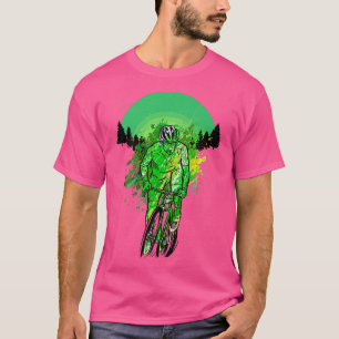 Camiseta Descida MTB Bicicleta Montanha Motif