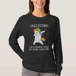 Camiseta Desclecorn Dabbing Unicorn Engraçado Tio Unicorn C