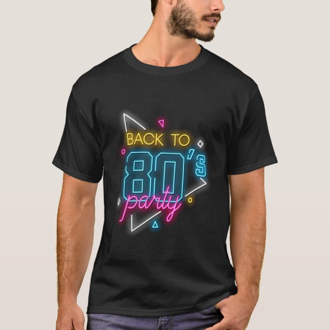 Camiseta Desco legal De Volta Para O Retro De Dança De Vint (Frente)