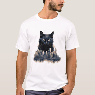 Camiseta Descoberta da Cidade da Bela Animal de Cat