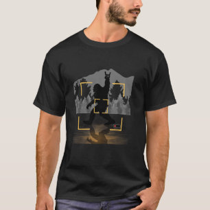 Camiseta Descoberta da lenda do Pé Grande da Floresta Sl